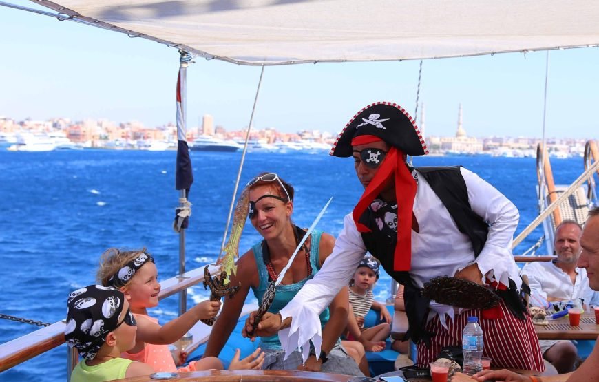 Pirates Sailing Boat